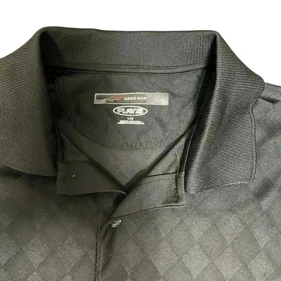 Greg Norman ML 75 Play Dry Polos Size Medium and Large Blue and Black - Picture 15 of 16